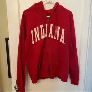 Indiana University Colosseum Athletics Zip-Up Hoodie